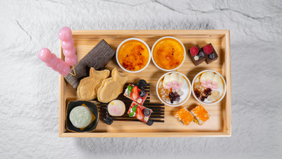japanese sweets tray