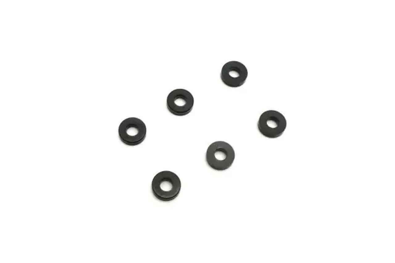 Kyosho 97059-02BK Aluminum Collar (3x7x2mm/Black/6pcs)